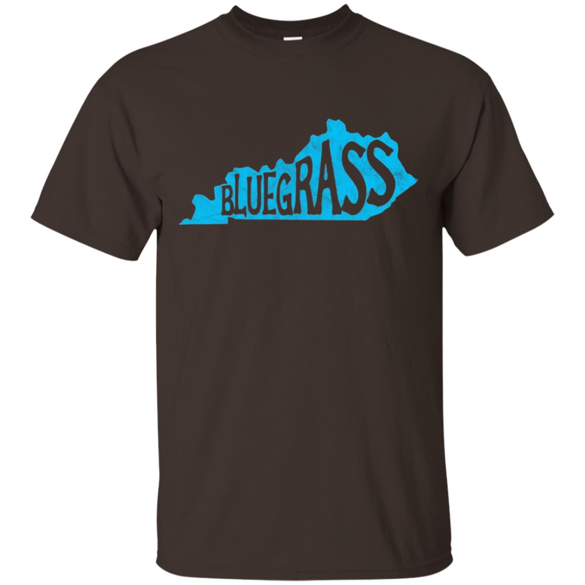 State Of Kentucky Banjo Player And Bluegrass Lover T-shirt Dark Chocolate