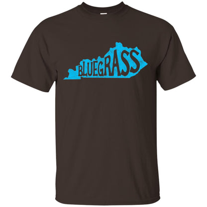 State Of Kentucky Banjo Player And Bluegrass Lover T-shirt Dark Chocolate