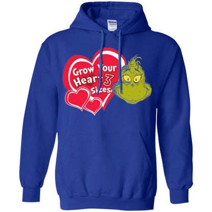 Dr. Seuss Grinch T-shirt Grow Your Heart 3 Sizes Royal