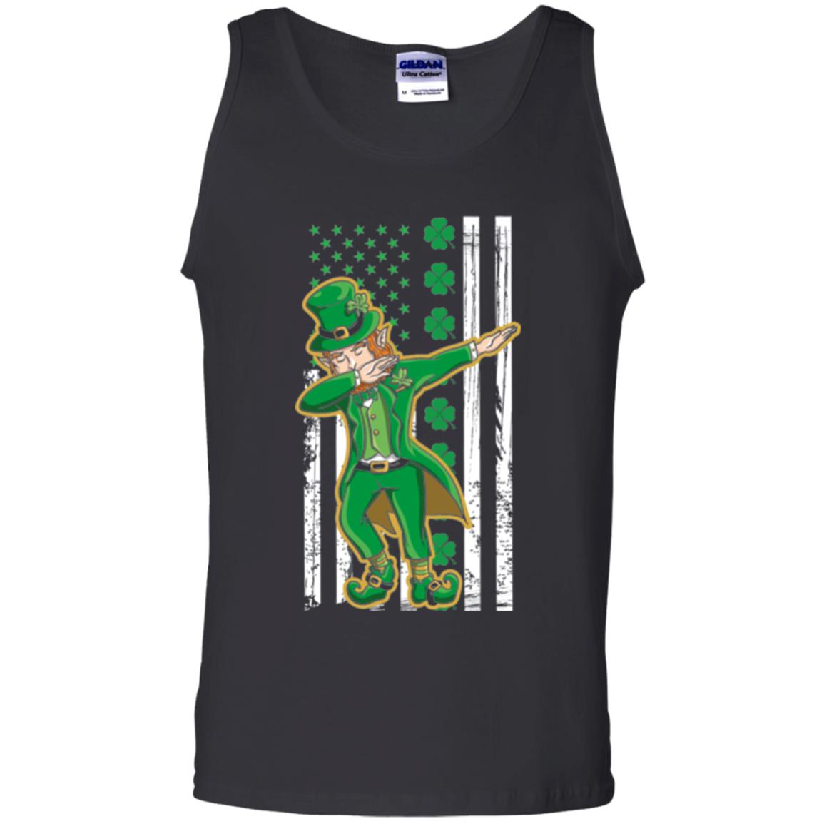 Dabbing Leprechaun St. Patrick's Day T-shirt Black