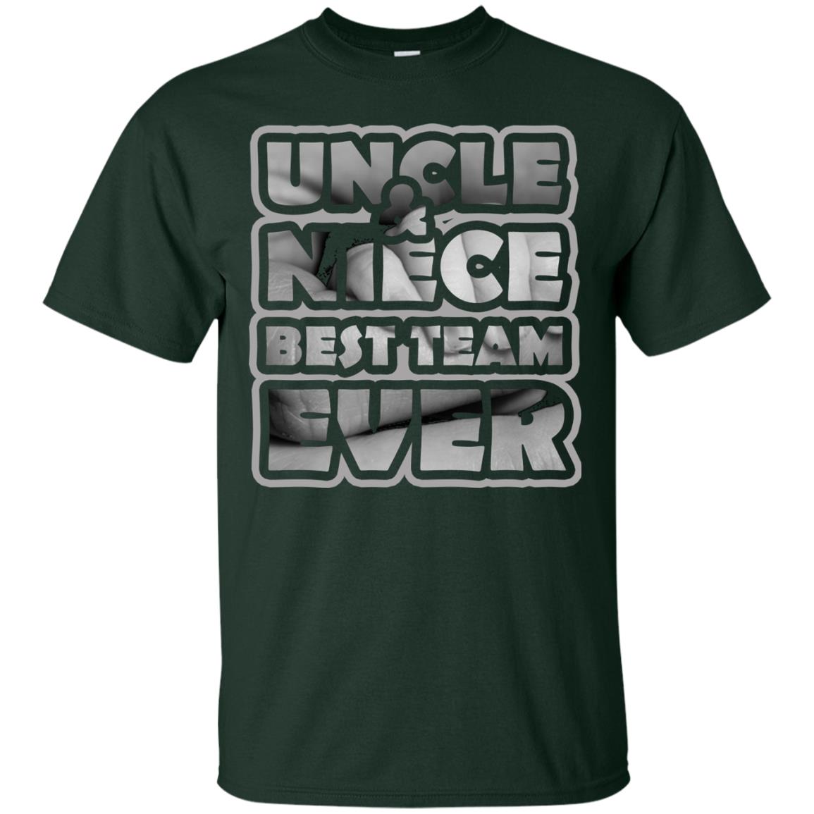 Uncle And Niece Best Team Ever Shirt For Uncle Or Niece Forest
