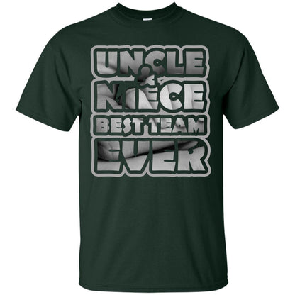 Uncle And Niece Best Team Ever Shirt For Uncle Or Niece Forest