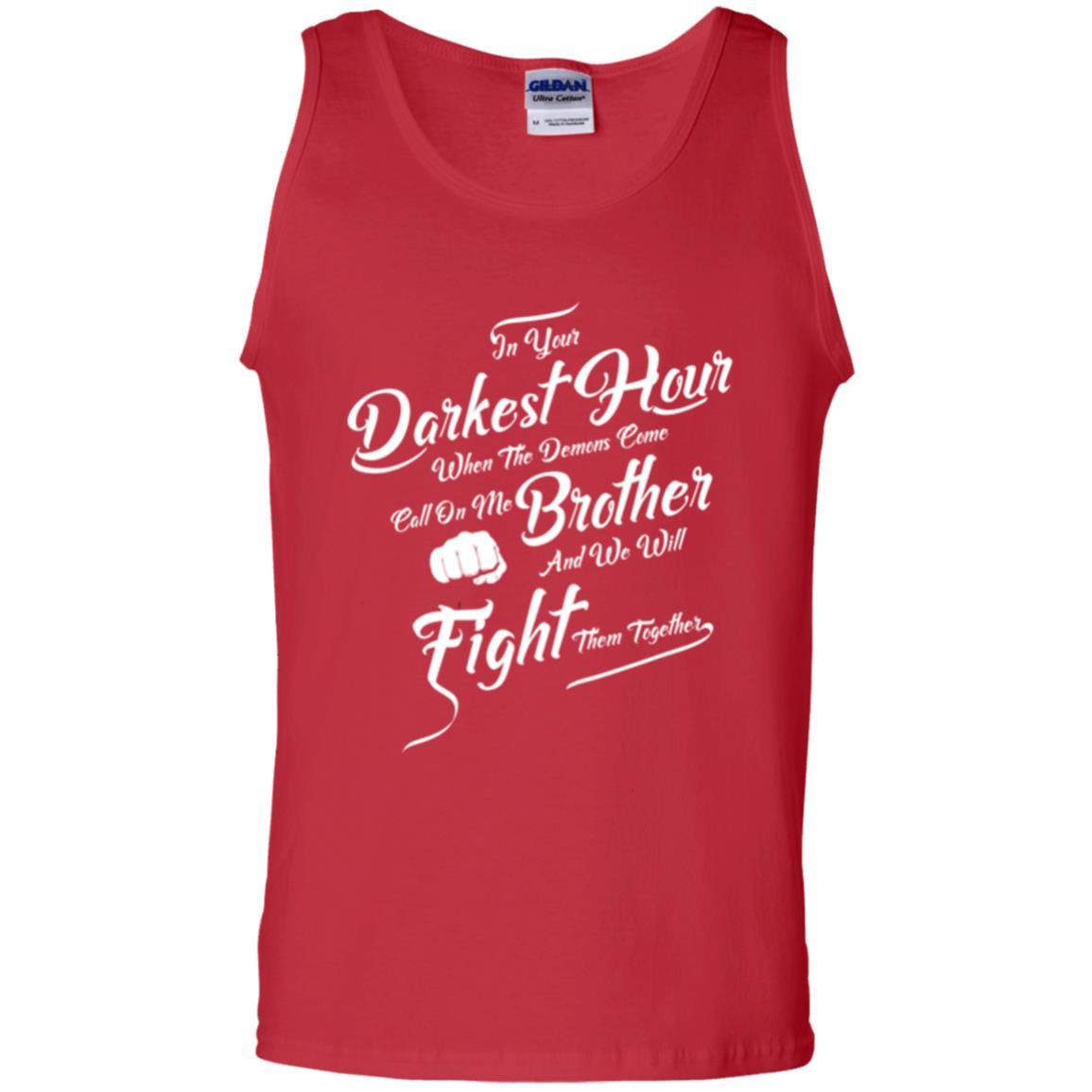 Family T-shirt In Your Darkest Hour Red