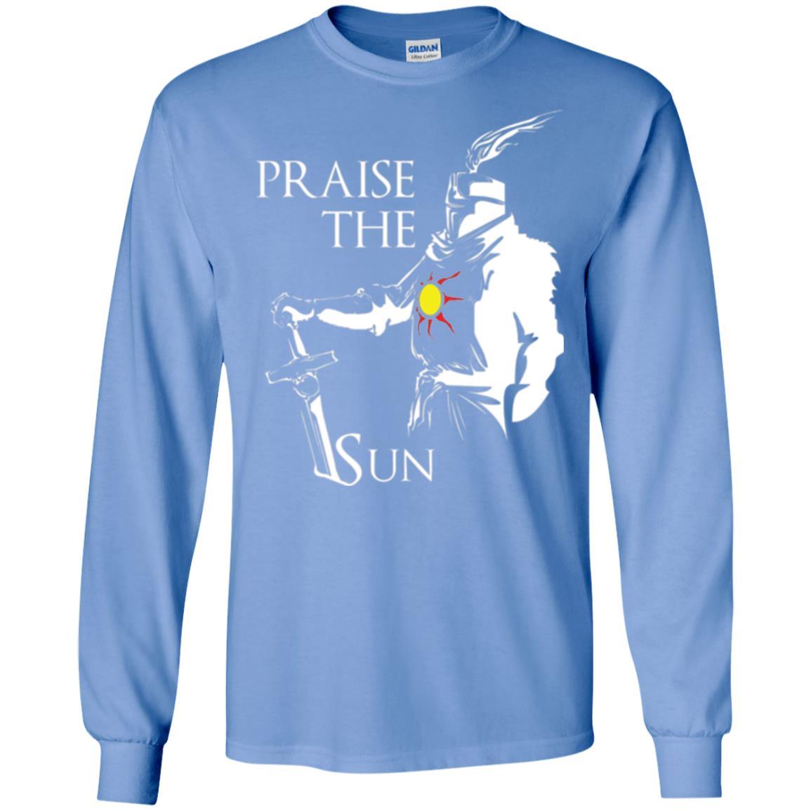 Gamer T-shirt Praise The Sun Knight T-shirt Carolina Blue