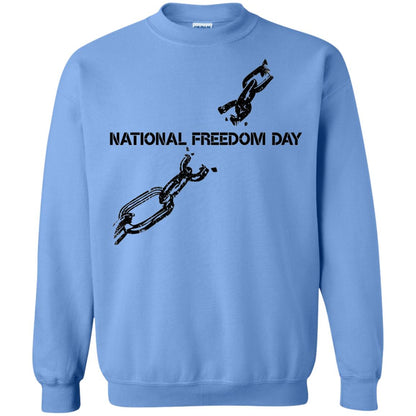 Veteran T-shirt National Freedom Day T-shirt Carolina Blue
