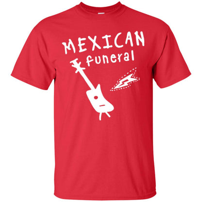 Musican T-shirt Mexican Funeral Dirk Gently Band Red