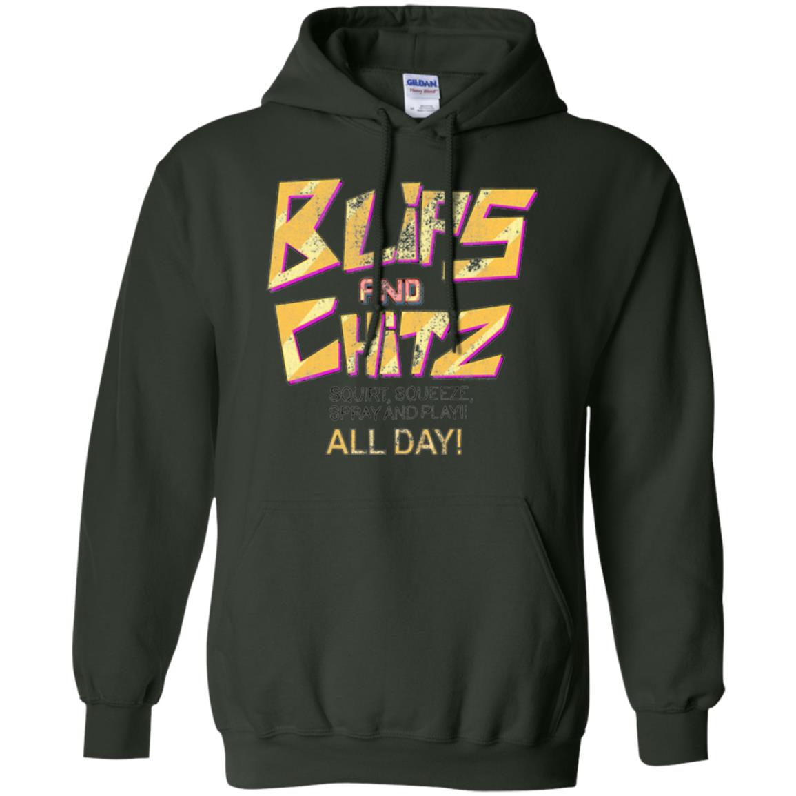 Cartoon T-shirt Vintage Blips And Chitz Forest Green