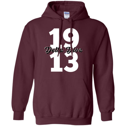 Delta Diva 1913 Shirt Maroon
