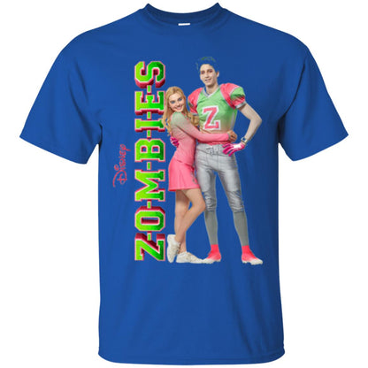 Zombies Cheer Football Lover T-shirt Royal