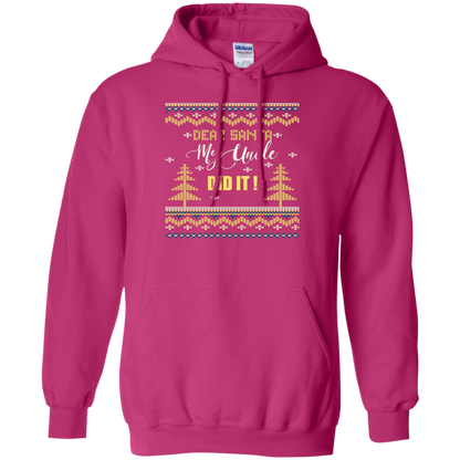 Christmas T-shirt Dear Santa My Uncle Did It Heliconia