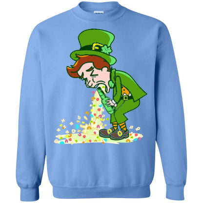 Saint Patty's Day Leprechaun St. Patricks Day T-shirt Carolina Blue