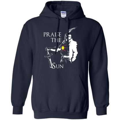Gamer T-shirt Praise The Sun Knight T-shirt Navy