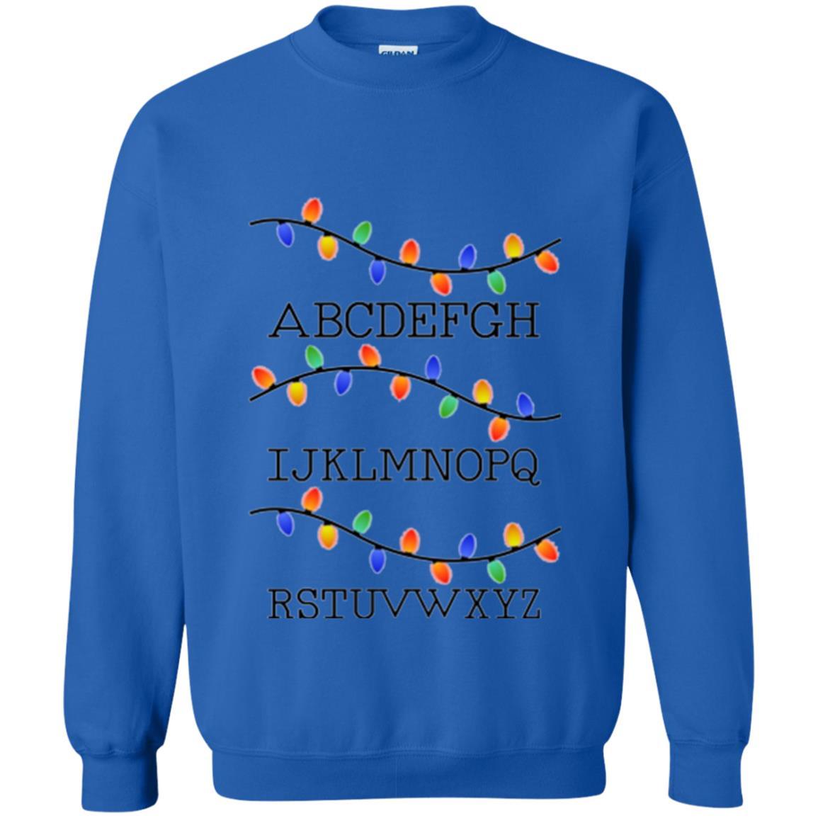 Alphabet Christmas Fairy Lights Royal
