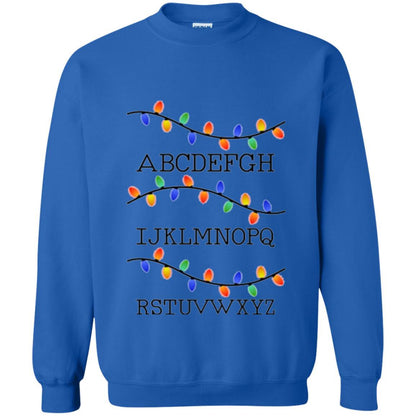 Alphabet Christmas Fairy Lights Royal