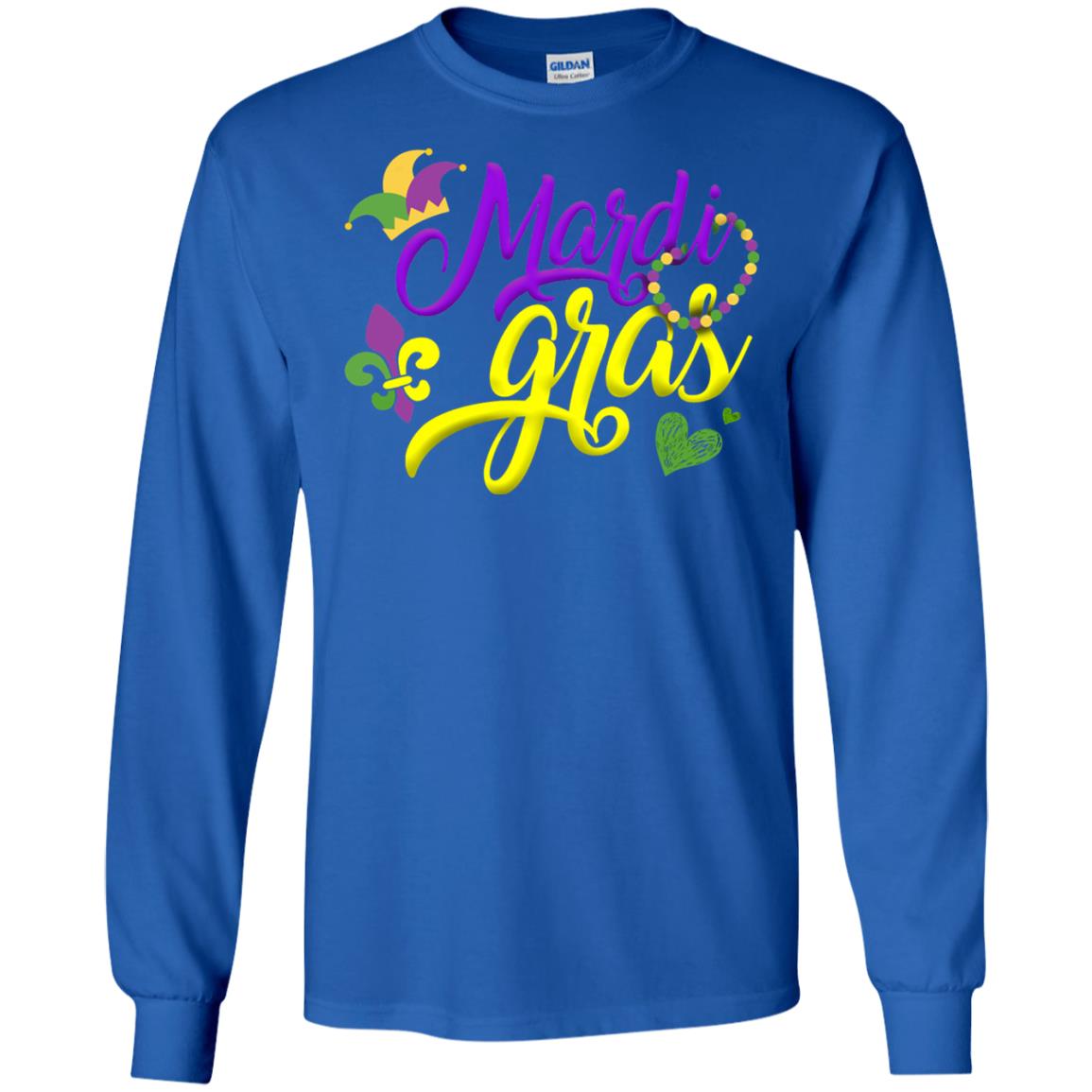 Mardi Gras 2018 T-shirt Royal