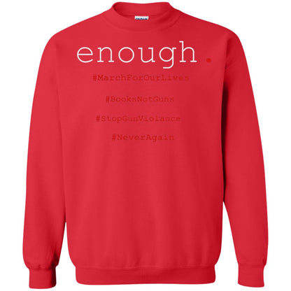 Enough Is Enough March For Our Lives T-shirt Red