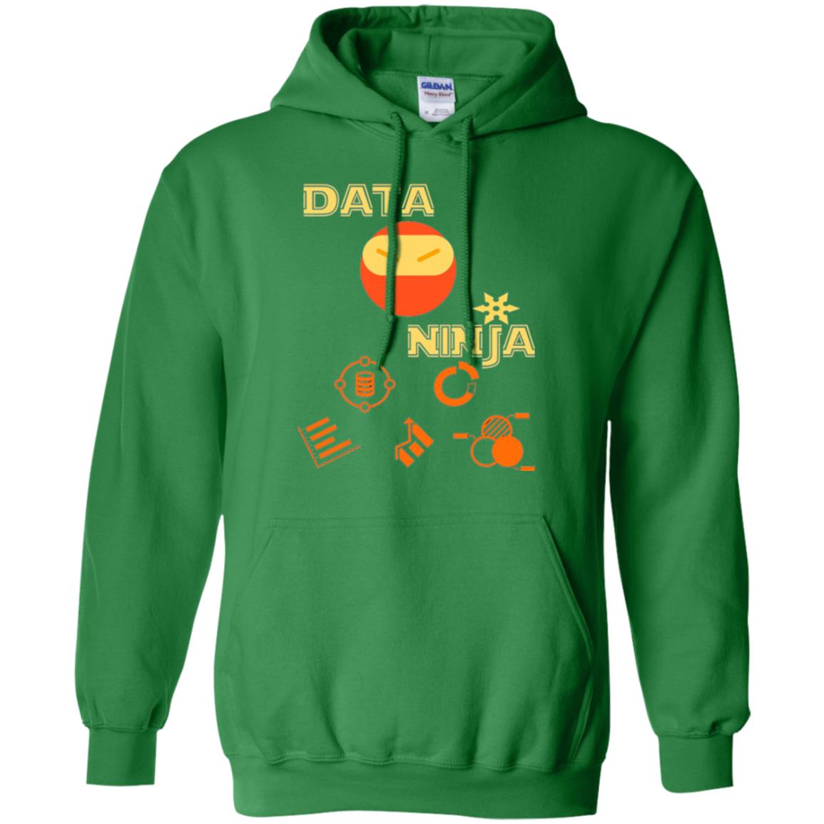 Data Ninja T-shirt Irish Green