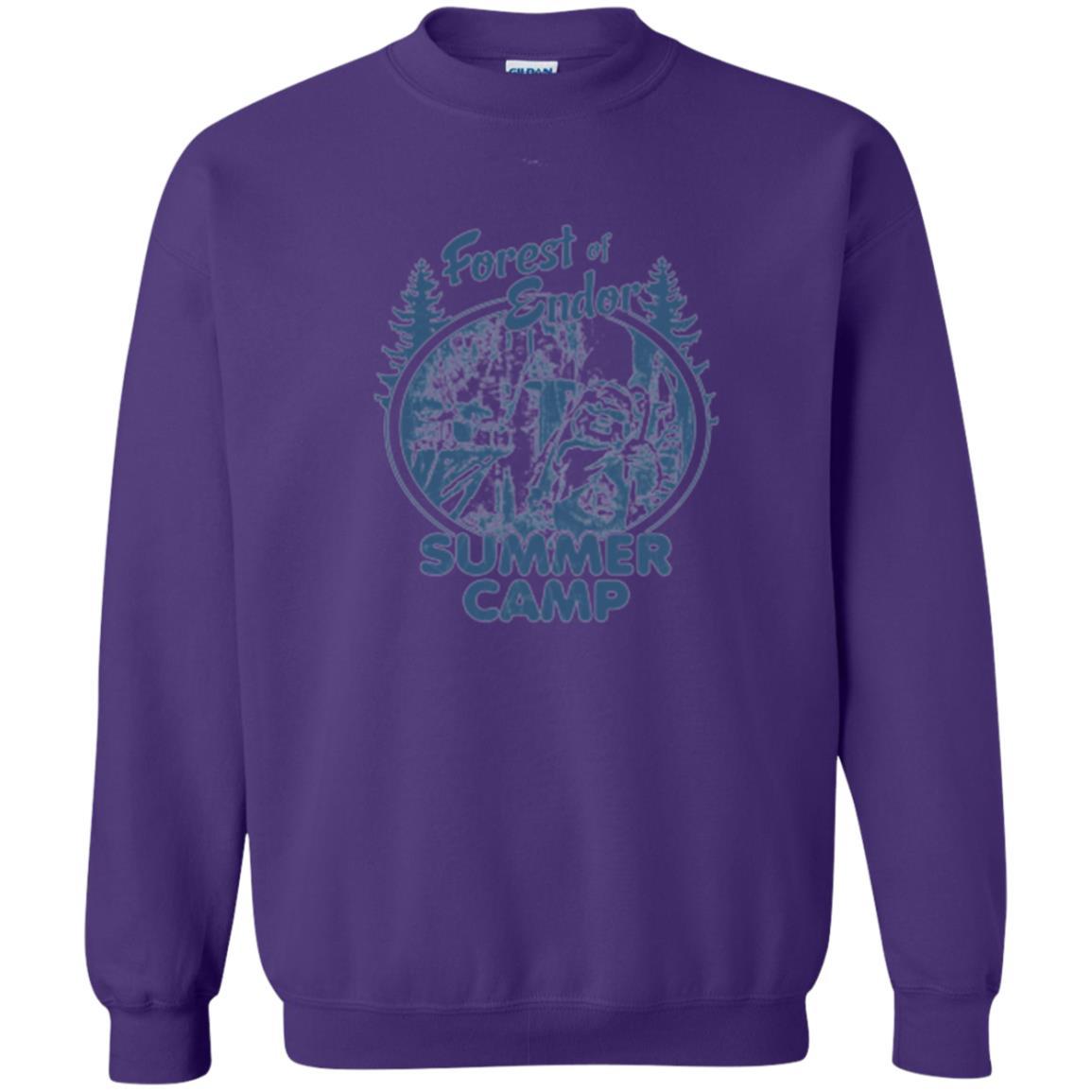 Film T-shirt Wicket Ewoks Endor Forest Summer Camp Purple