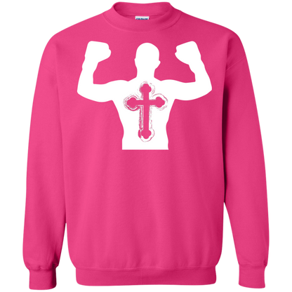 Christian Gym Exercise Workout T-shirt Heliconia