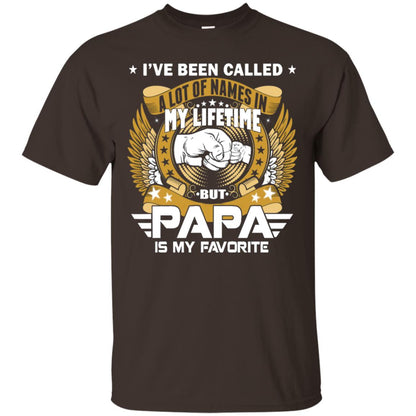But Papa Is My Favorite Papa Shirt Dark Chocolate