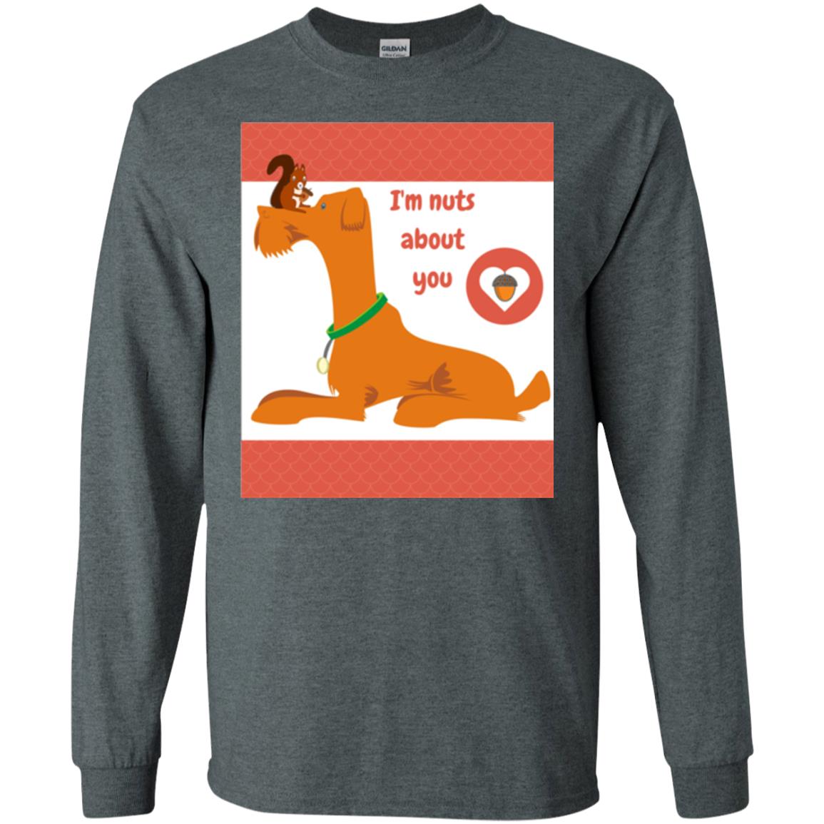 I_m Nuts About You T-shirt Dark Heather