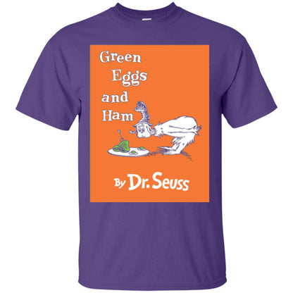 Green Eggs And Ham By Dr. Seuss National Wear Red Day T-shirt Purple