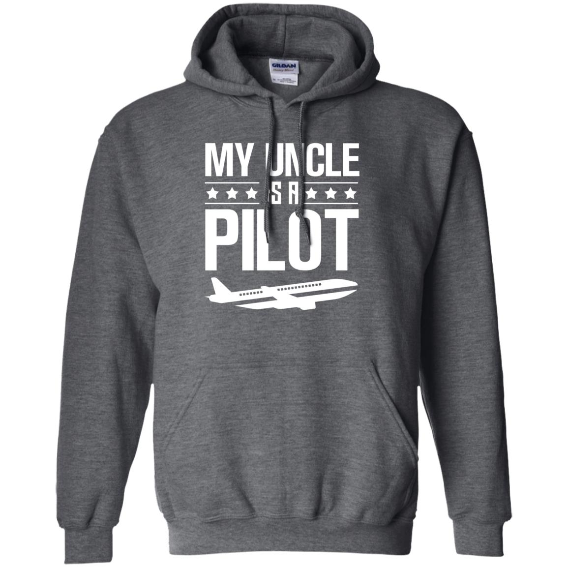 My Uncle Is A Pilot Shirt Dark Heather