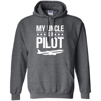 My Uncle Is A Pilot Shirt Dark Heather