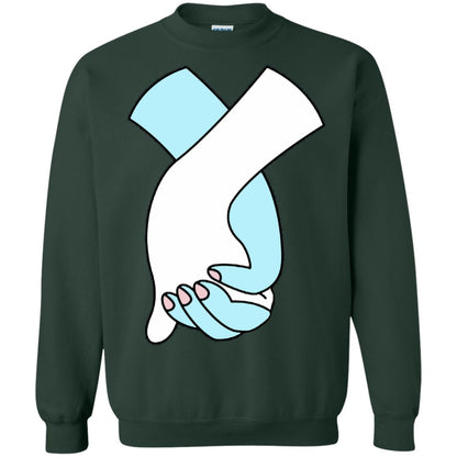 Holding Hands Love Simon Shirt Forest Green