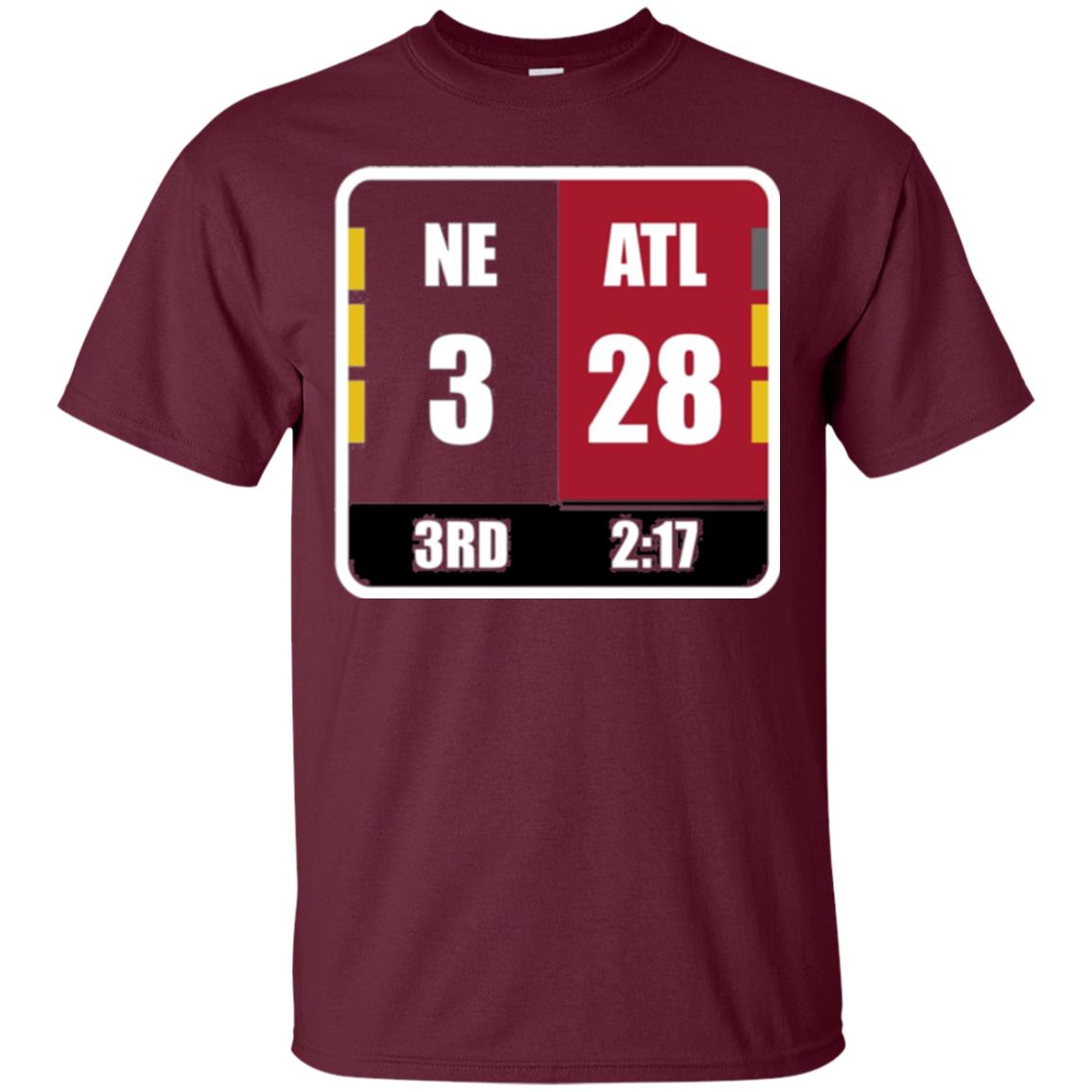 Ne 3 Atl 28 Final T-shirt Amazing Comeback Ever Maroon