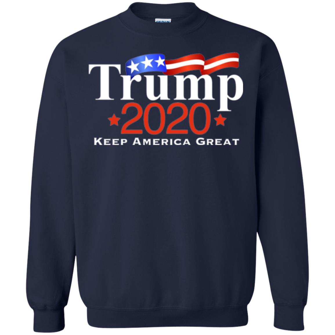 Pro Trump 2020 Keep America Great T-shirt Navy