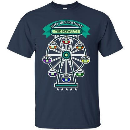 Why Is Straight The Default Lgbt Shirt Navy