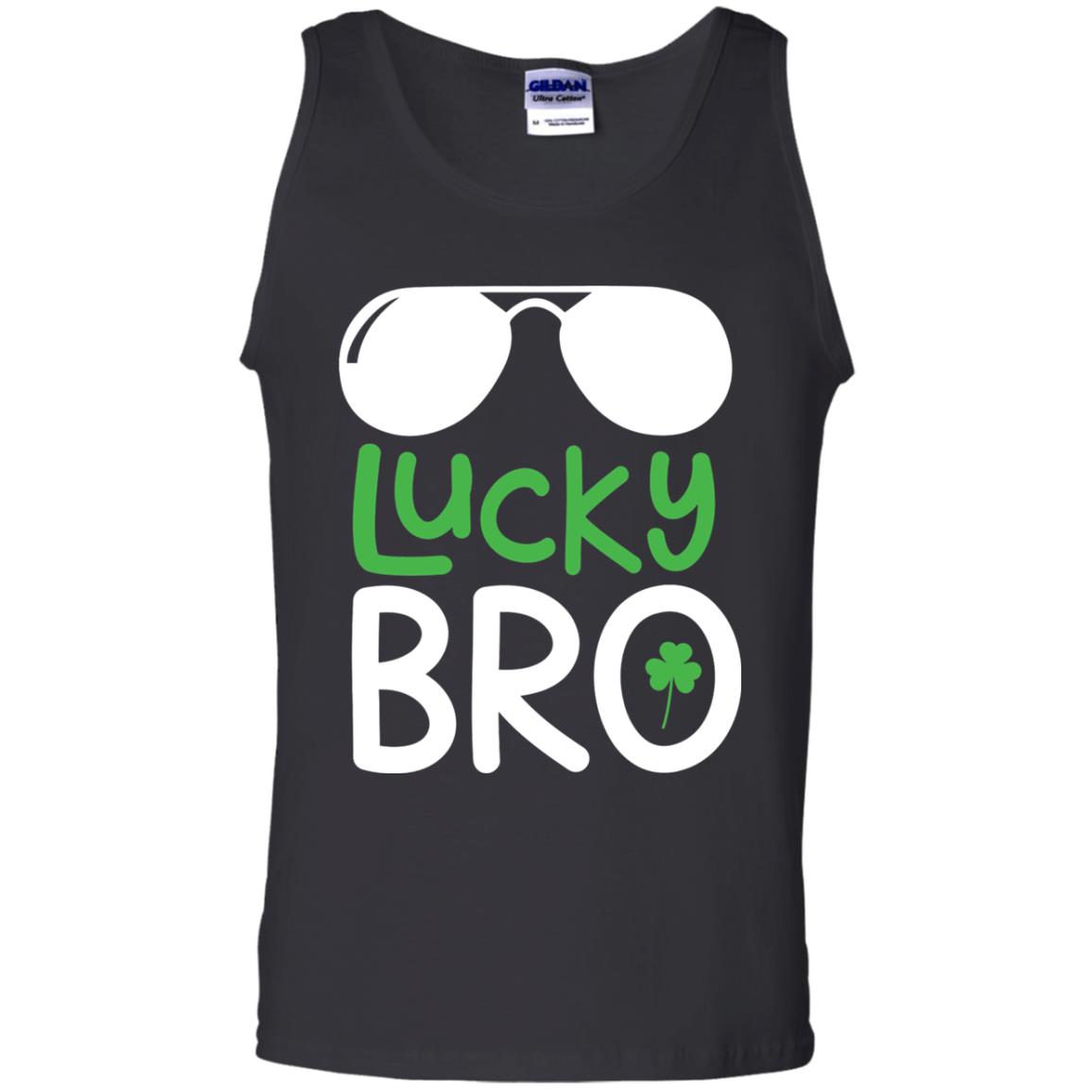 Lucky Bro St. Patrick_s Day T-shirt Black