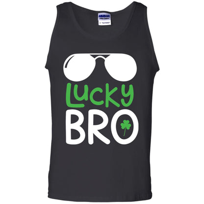 Lucky Bro St. Patrick_s Day T-shirt Black