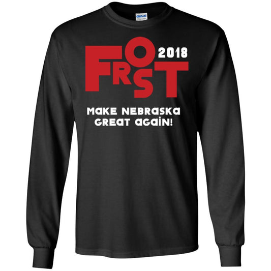 Frost 2018 Make Nebraska Great Again T-shirt Black