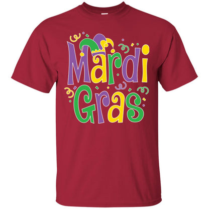 Mardi Gras T-shirt Mardi Gras Party T-shirt Cardinal