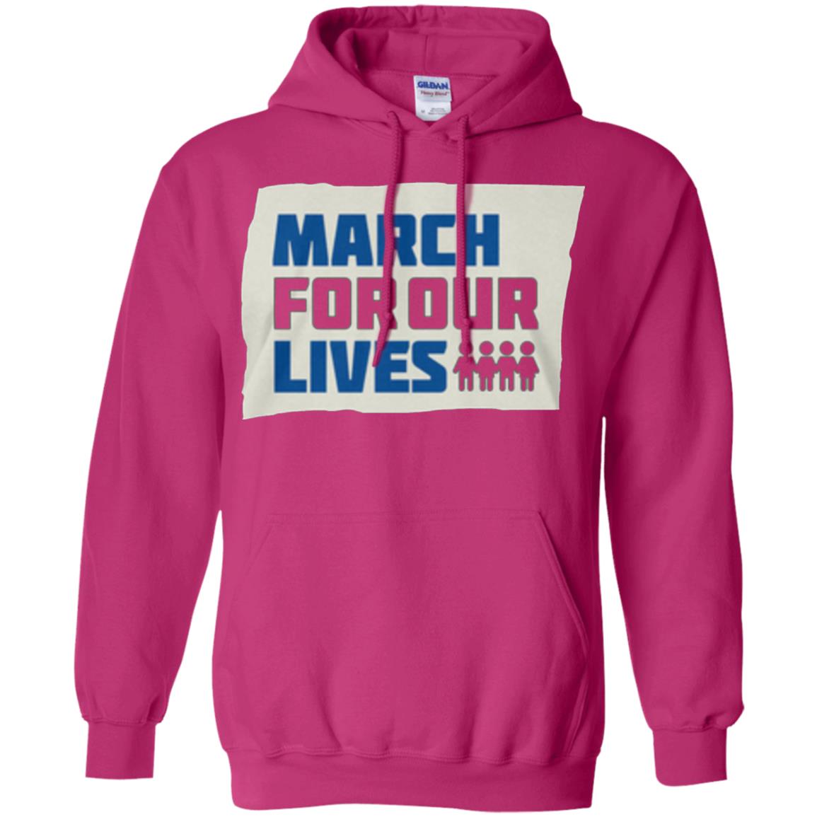 March For Our Lives Anti Gun T-shirt Heliconia