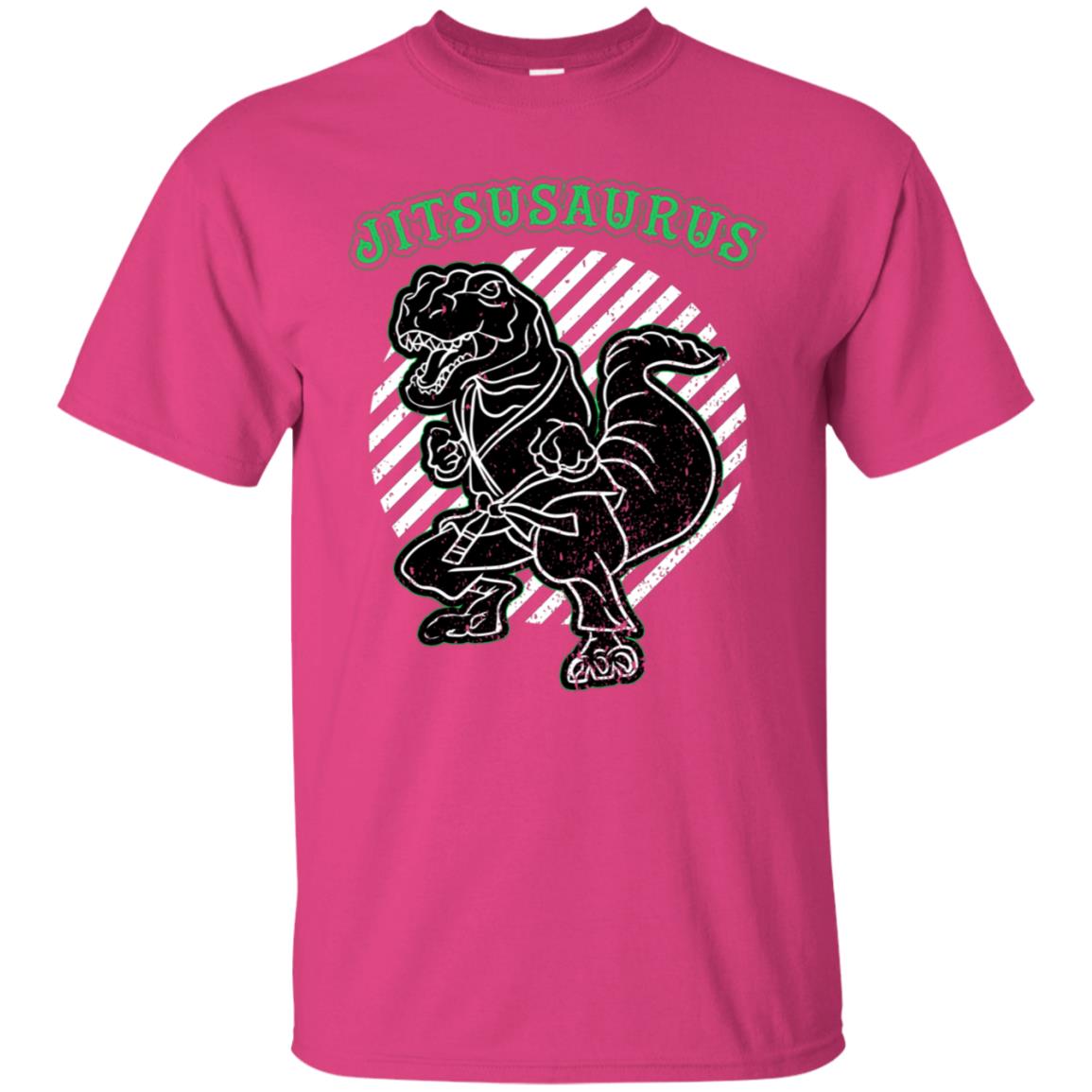 Jitsusaurus Jujutsu Saurus Shirt Heliconia