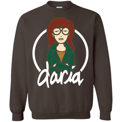 Mtv Daria T-shirt Mad At The World Dark Chocolate