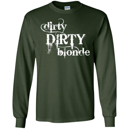 Dirty Dirty Blonde T-shirt Forest Green