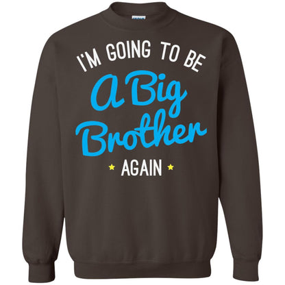 Big Brother Again T-shirt Happy New Baby Dark Chocolate