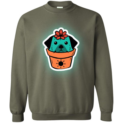 Dog Lovers T-shirt Dogcus Military Green