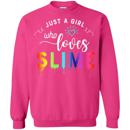 Slime Lover T-shirt Just A Girl Who Loves Slime Heliconia