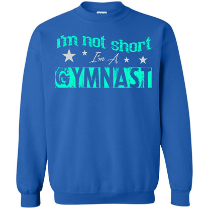 Gymnast T-shirt I_m Not Short I_m A Gymnast Royal