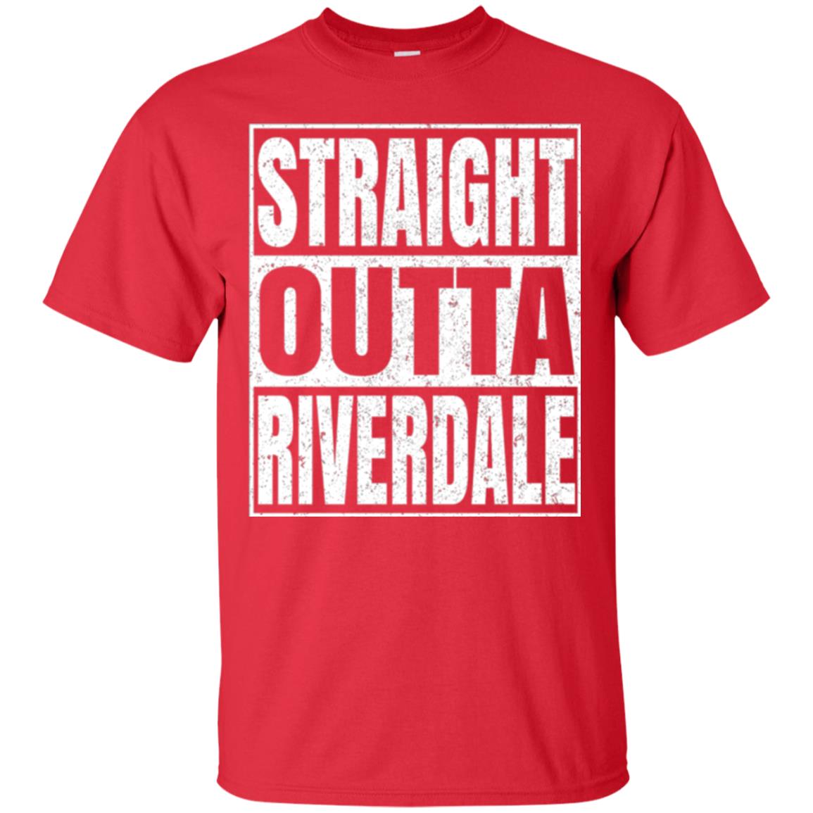 United States T-shirt Straight Outta Riverdale Red
