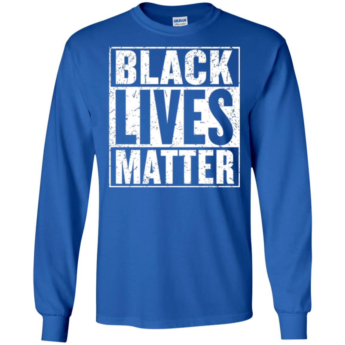 Black Pride African American Gift T-shirt Black Lives Matter Royal