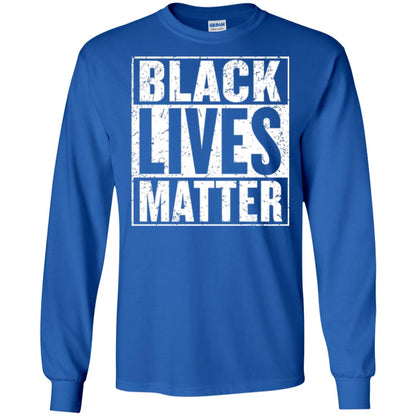 Black Pride African American Gift T-shirt Black Lives Matter Royal