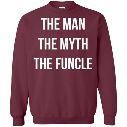 Uncle T-shirt The Man The Myth The Funcle Maroon