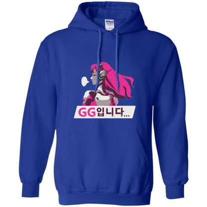 Overwatch D. Va Gg Spray T-shirt Royal
