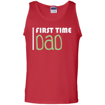 First Time Dad New Dad Shirt Red